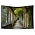 levne krajinářský gobelín-klášter les krajina závěsná tapisérie nástěnné umění velká tapisérie nástěnná malba výzdoba fotografie pozadí přikrývka opona domácí ložnice dekorace obývacího pokoje