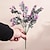 abordables Plantes artificielles-fleur artificielle exquise, fleur artificielle esthétique fondu en plastique décoration extérieure fleur de simulation pour la décoration de fête à la maison de jardin