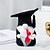 cheap Event &amp; Party Supplies-Graduation Gift Cute Plush Doll with Black Doctoral Cap, Faceless Design, Perfect Holiday Ornament
