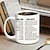 cheap Mugs &amp; Cups-1pc You Say God Says Coffee Mug Ceramic Coffee Cups Inspirational Quotes Water Cups Summer Winter Drinkware Birthday Gifts Holiday Gifts Christmas Gifts New Year Gifts