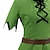 cheap Movie &amp; TV Theme Costumes-Peter Pan Cosplay Costume Theme Party Costume Men&#039;s Women&#039;s Boys Movie Cosplay Cosplay Halloween Green Halloween Carnival Masquerade Top Pants Belt