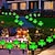 voordelige Pathway Lights &amp; Lanterns-zonne-energie binnenplaats klaver sfeerlicht, st. Patrick&#039;s Day buitententdecoratie, led-gazonlichtslinger, tuinnachtlampje, festivaldecoratie, zonne-energielamp buiten ip65 waterdicht