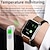 cheap Smart Wristbands-696 P80 Smart Watch 1.65 inch Smart Band Fitness Bracelet Bluetooth Temperature Monitoring Pedometer Call Reminder Compatible with Android iOS Men Message Reminder IP 67 39mm Watch Case