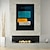 abordables Pinturas abstractas-Mark Rothko pintado a mano lienzo arte pintura al óleo superventas hecho a mano Mark Rothko lienzo abstracto arte de la pared arte moderno minimalista para sala de estar decoración del hogar listo