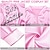 baratos Década de 1950-Jaqueta de cetim rosa dos anos 1950 com saia longa de bolinhas conjunto de fantasia de halloween cosplay jaqueta graxa rosa feminina dos anos 50