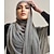 billige Arabisk muslim-Dame Sjaler Hijab tørklæder Dubai islamisk Arabisk Arabisk muslim Maskerade Ramadan Voksen Hovedstykke Karneval