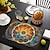 billiga Placemats &amp; Coasters &amp; Trivets-1 st etniskt mönster bordstablett bordsmatta 12x18 tums bordsunderlägg för festkök matsal dekoration