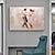 billiga Människomålningar-stort romantiskt dansande par canvas handmålad väggkonst abstrakt man och kvinna dans modern konst för hem vägg sovrum vardagsrum dekoration ingen ram
