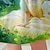 voordelige Jurken-meisjes 3D-prinses ruches jurk mouwloos 3D-print zomer dagelijks vakantie casual mooi kinderen 3-12 jaar casual jurk tankjurk boven de knie polyester normale pasvorm