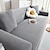 cheap Sofa Cover-Grey Stretch Sofa Cover Sofa Slipcovers Soft Durable Couch Cover 1 Piece Spandex Jacquard Washable Furniture Protector fit Armchair Seat/Loveseat/Sofa/XL Sofa