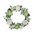 olcso Művirágok és vázák-tavaszi koszorúk műkoszorúk dekoratív mesterséges zöld bazsarózsa virág bejárati ajtó koszorúk virágos koszorúk otthoni irodába fali dekoráció esküvői fesztivál dekoráció