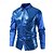 voordelige Bovenkanten-Retro vintage Jaren &#039;70 Schijf Blouse / overhemd Schijf Pailletten Kostuum Voor heren Carnavalskostuum Halloween Carnaval Maskerade Prestatie Feest / Uitgaan Toneel Volwassenen Hemd