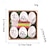 levne Velikonoční dekorace-sada 6 ručně malovaných velikonočních vajíček s kresleným zajíčkem a kuřetem 2024 - perfektní dárek pro děti