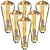 preiswerte Strahlende Glühlampen-6St / 3 Stück 40 W E26 / E27 ST64 Warmes Gelb 2200 k Abblendbar / Retro / Dekorativ Glühende Vintage Edison Glühbirne 220-240 V