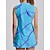 economico Collezione di stilisti-Per donna POLO Azzurro cielo Senza maniche Superiore Abbigliamento da golf da donna Abbigliamento Abiti Abbigliamento