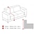 olcso Kanapéhuzat-virágmintás kanapéhuzat sztreccs huzat puha strapabíró kanapéhuzat 1 db spandex szövet mosható bútorvédő illeszkedik fotel ülőke / ülőgarnitúra / kanapé / xl kanapé / l alakú kanapé