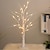 halpa Pöytävalaisimet-1kpl valaistu koivu kodin sisustukseen lämmin valkoinen led-puu usb-käyttöinen akkukäyttöinen pöytätaso pieni keinotekoinen puu valoilla täydellisesti jouluhäihin ja ystävänpäiväkoristeisiin