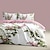 billige eksklusivt design-blomstret mønster dynebetræk sæt blødt 3-delt luksus bomuld sengetøj sæt boligindretning gave tvilling fuld king queen size dynebetræk