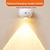 Χαμηλού Κόστους LED Φωτιστικά Ντουλάπας-ασύρματο φωτιστικό led με απομακρυσμένη απλίκα led αισθητήρα κίνησης νυχτερινό φως τριχρωμίας, ρυθμιζόμενο φωτιστικό τοίχου ηλιοβασιλέματος, ρυθμιζόμενη λυχνία ένδειξης τονισμού για πορτρέτο πλαισίου