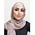 billige Arabisk muslim-Dame Sjaler Hijab tørklæder Dubai islamisk Arabisk Arabisk muslim Maskerade Ramadan Voksen Hovedstykke Karneval