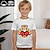 voordelige Tops-Jongens 3D Tijger T-shirt Overhemden Korte mouw 3D-afdrukken Zomer Actief Sport Modieus 100% katoen Kinderen 3-12 jaar Strakke ronde hals Buiten Casual Dagelijks Normale pasvorm