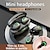 abordables Écouteurs sans fil, oreillettes Bluetooth-K11 Écouteurs sans fil TWS Casques oreillette bluetooth Dans l&#039;oreille Bluetooth 5.3 Sportif Écouteurs sans fil de jeu à faible latence Mic intégré pour Apple Samsung Huawei Xiaomi MI Voyage et