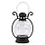 halpa Koristevalot-ramadan silver line elektroninen kynttilälamppu kädessä pidettävä pieni hevoslamppu retro pieni öljylamppu juhlajuhla koristelamppu 1kpl