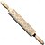 cheap Bakeware-Easter Day Rolling Pin Wooden Carved Cartoon Dough Stick