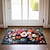 levne Doormaty-barevný obraz květiny rohožka podložky omyvatelné koberečky kuchyňská podložka neklouzavý kobereček odolný proti oleji vnitřní venkovní podložka dekorace ložnice koupelnová předložka vstupní kobereček