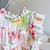 ieftine Seturi-Fete 3D Floral Set Fără manșon Vară Dulce Bumbac Poliester Copil 2-8 ani Vacanță Potrivire Largă