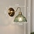 billige LED-væglys-bronze væglampet med matteret glasskærm, moderne nordisk væglampe af messing, vintage rustik kunst væglamper, kablet kobber væglampe