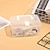 baratos Guarda-jóias &amp; Cosmética-1pc portátil caixa de armazenamento claro maquiagem organizador estudante desktop papelaria multi-funcional artigos diversos caixa de armazenamento de grande capacidade