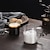 voordelige Koffieapparaat-Glazen Koffie Melk Opschuimen Kannen Met Schaal Melkopschuimer Pitcher Barista Espresso Koffie Latte Melk Pitcher Koffie Kannen 300/500ml
