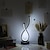 economico Lampade da tavolo-Lampada da tavolo dimmerabile USB design moderno e minimalista creativo a 3 colori, lampada da atmosfera da comodino per soggiorno