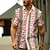 olcso Férfi hawaii ing-kokopelli törzsi etnikai szüret férfi üdülőhely hawaii 3D-s nyomtatással felgombolt ing rövid ujjú nyári tengerparti ing vakáció mindennapi viselet s to 3xl