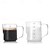 voordelige Koffieapparaat-Glazen Koffie Melk Opschuimen Kannen Met Schaal Melkopschuimer Pitcher Barista Espresso Koffie Latte Melk Pitcher Koffie Kannen 300/500ml