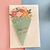 halpa Tarrat-kimppu onnittelukortit onnittelukortit kirjekuorilla romanttinen kukka kimppu onnittelukortit kukkakortti onnittelut kiitospäivän äitienpäivä onnittelukortit ystäville 3kpl
