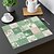 preiswerte Taschens &amp; Coasters &amp; Trivets-1 Stück Tischset mit ländlichem amerikanischem Blumenmuster, 30,5 x 45,7 cm, Tischsets für Party, Küche, Esszimmer, Dekoration