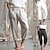 voordelige Slaaptops en -broeken voor dames-Dames Pyjama Loungewear Broeken Heldere kleur Comfortabel Huis Linnen Ademend Lange broek Zak Elastische taille Zomer Zwart Wit
