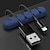 cheap Cable Organizer-3 Pack Cable Clips Cord Organizer Cable Management Cable Organizers USB Cable Holder Wire Organizer Cord Clips Cord Holder for Desk Car Home and Office