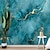 billige Abstract &amp; marmor tapet-seje tapeter abstrakt blå guld 3d tapet vægmaleri marmor rulle skræl og pind aftageligt pvc/vinyl materiale selvklæbende/klæbende påkrævet vægindretning til stue køkken badeværelse