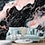 preiswerte Zusammenfassung &amp; Marmor Wallpaper-Coole Tapeten, Marmor, abstrakt, rosa, schwarz, 3D-Tapete, Wandgemälde, Rollenaufkleber, abziehbarer Stick, abnehmbares PVC/Vinyl-Material, selbstklebend/Klebstoff erforderlich, Wanddekoration für