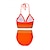 olcso tervező fürdőruha-sziromszegéllyel díszített háromszög alakú bikini szett