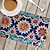 cheap Placemats &amp; Coasters &amp; Trivets-1PC Ethnic Pattern Placemat Table Mat 12x18 Inch Table Mats for Party Kitchen Dining Decoration