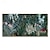 お買い得  名画-複製有名なアンリ・ルソー手描きの赤道ジャングル緑の森の風景手作り油絵ウォールアートキャンバスにモダンロールキャンバス (フレームなし)