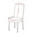 Χαμηλού Κόστους Κάλυμμα καρέκλας τραπεζαρίας-Stretch spandex κάλυμμα καρέκλας τραπεζαρίας σετ 4/6 τμχ, κάλυμμα καθίσματος προστατευτικό καρέκλας με γεωμετρική στάμπα με λάστιχο για τραπεζαρία, γάμο, τελετή, συμπόσιο, διακόσμηση σπιτιού