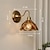 cheap LED Wall Lights-Bronze Wall Sconce with Frosted Glass Shade, Modern Nordic Brass Wall Sconce, Vintage Rustic Art Wall Sconces, Wired Copper Wall Mount Lamp