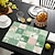 Χαμηλού Κόστους Placemats &amp; Coasters &amp; Trivets-1 τμχ floral σουπλά τραπεζιού χαλάκι 12x18 ιντσών για διακόσμηση τραπεζαρίας κουζίνας πάρτι