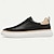 cheap Men&#039;s Sneakers-Men&#039;s Sneakers White Shoes Leather Italian Full-Grain Cowhide Comfortable Slip Resistant Lace-up Black White