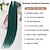Χαμηλού Κόστους Μαλλιά κροσέ-dreadlock extensions 24 ιντσών πράσινο μονό άκρο κροσέ dreads extensions 20 σκέλη se συνθετική επέκταση dreadlock ίσια dreads σε στυλ hippie για γυναίκες άνδρες